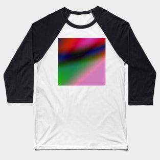 blue green red yellow multicolored  texture abstract design Baseball T-Shirt